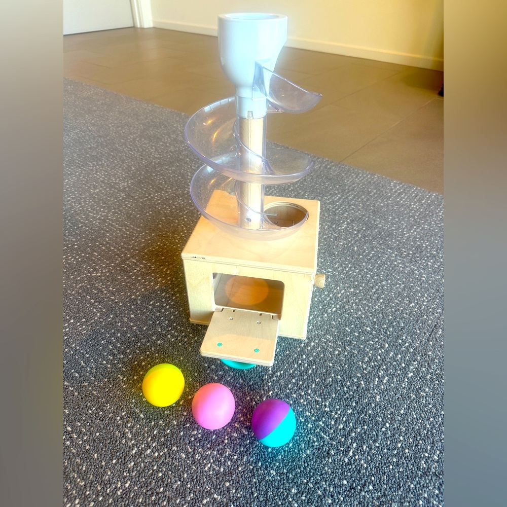Colorful Ball Drop Learning Toy